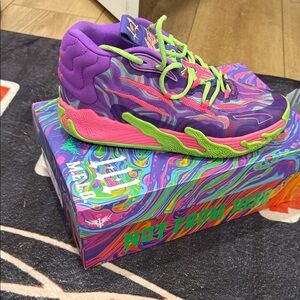 Puma Mello Sneakers in Purple and Green